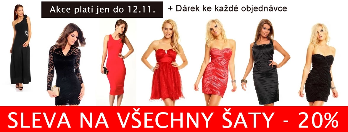 ŠATY SE SLEVOU 