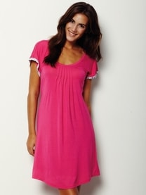 Noční košilka CHANGE Mix Match Confetti Big shirt fuchsia