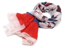 Šála 100x180cm s ptáčky (1 ks)