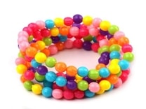 Dětský náramek z korálků sada 5ks (1 sada)