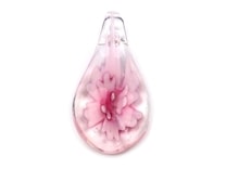 Přívěsek skleněný SLZA 17x25mm (1 ks)