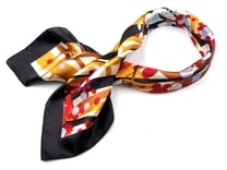 Saténový šátek 60x60 cm s potiskem (1 ks)