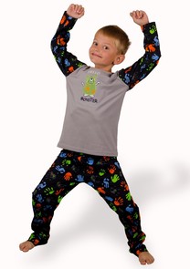 Dětské pyžamo s obrázkem monstra
