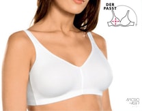 Podprsenka bez kostic 5444 - uni košíčky